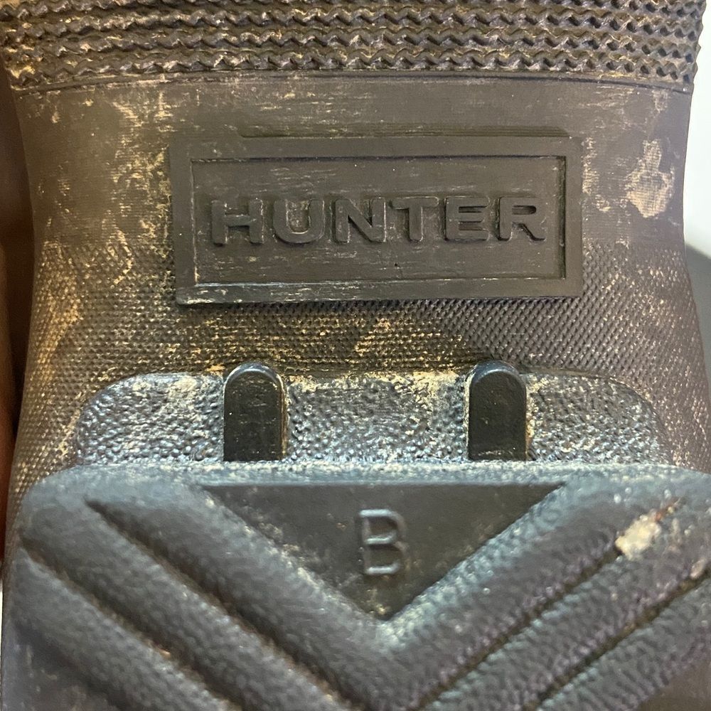 Hunter Classic Black Waterproof Boots Size US 5G/4B - Picture 12 of 16